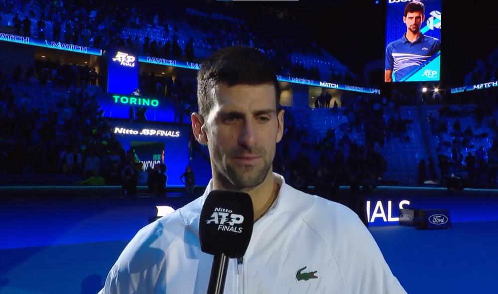Djokovic: I managed to hold my nerves in key moments to find another gear and make him play extra balls