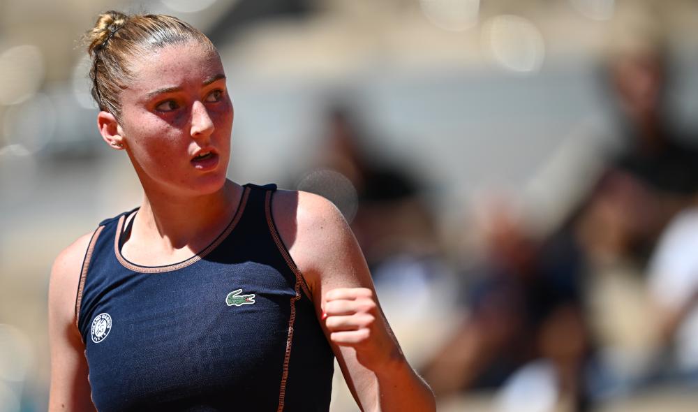 « J’ai gagné ce match au mental », Jacquemot revient sur sa victoire contre Sakkari à Roland-Garros