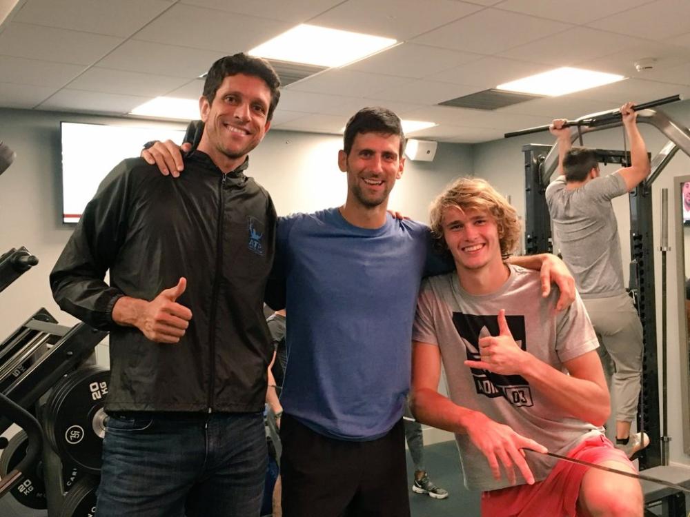 Djokovic a repris l'entrainement depuis quelques jours déjà pour mieux préparer la saison 2018