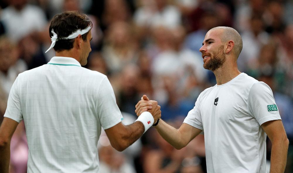 Federer: Mannarino was a better player on the court today