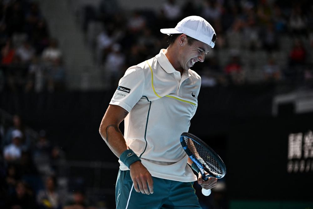 Cazaux chute avec les honneurs à l'Open d'Australie !