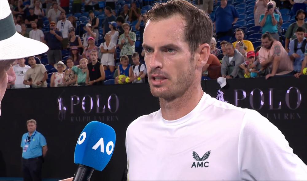 Murray: Right now, I'm just unbelievably happy and proud of myself