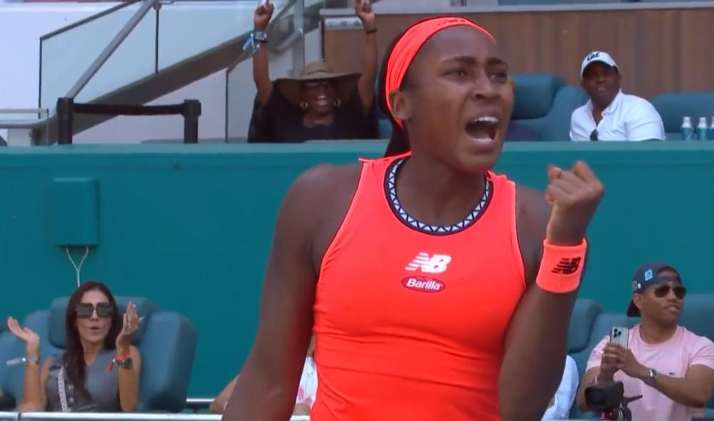 Magnifique défense de Gauff face à Potapova à Miami