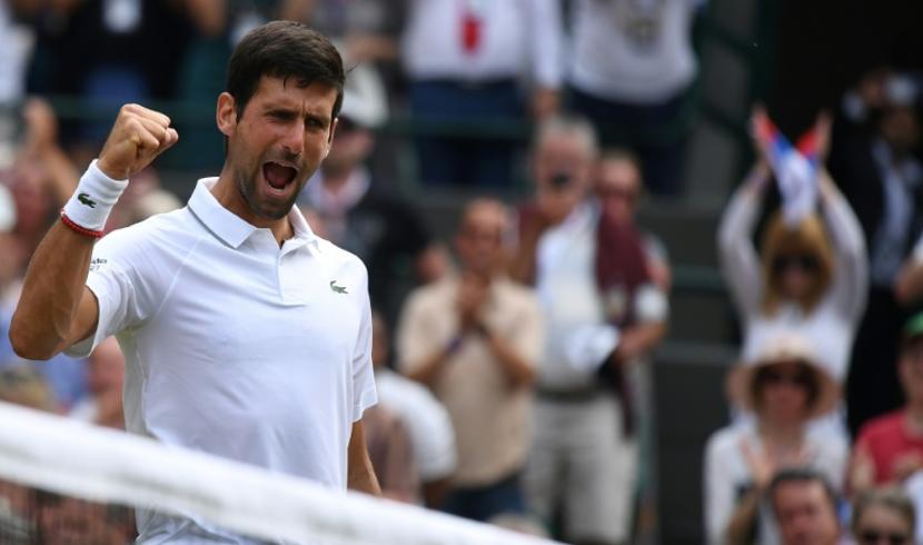 Djokovic à un set de la finale à Wimbledon