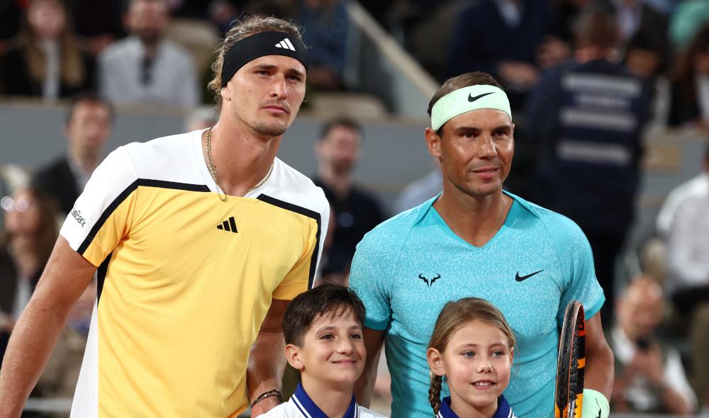 Nadal-Zverev sous les yeux de Djokovic, Alcaraz et Swiatek