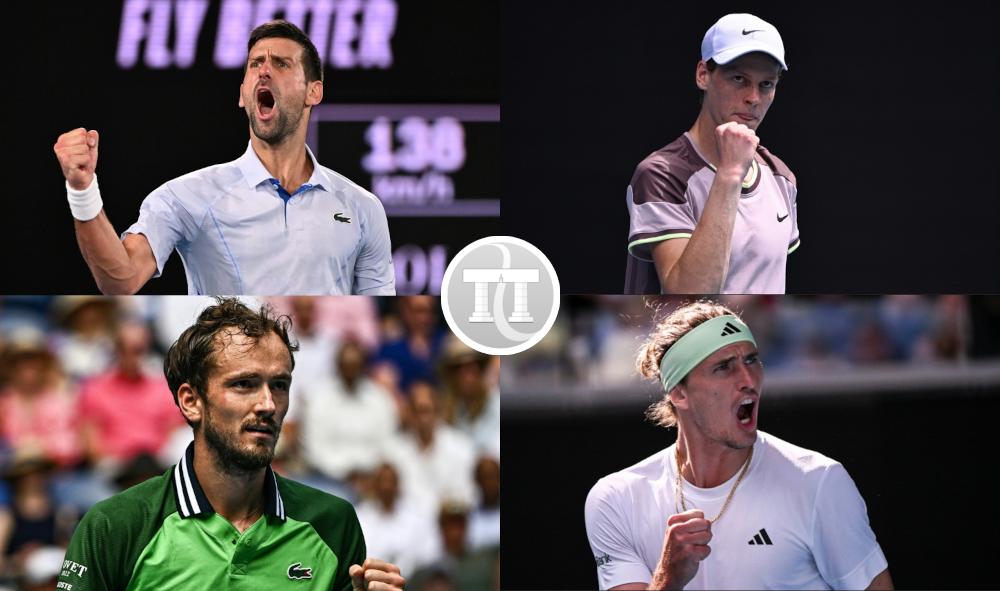 Le Programme des demi-finales messieurs à l'Open d'Australie.