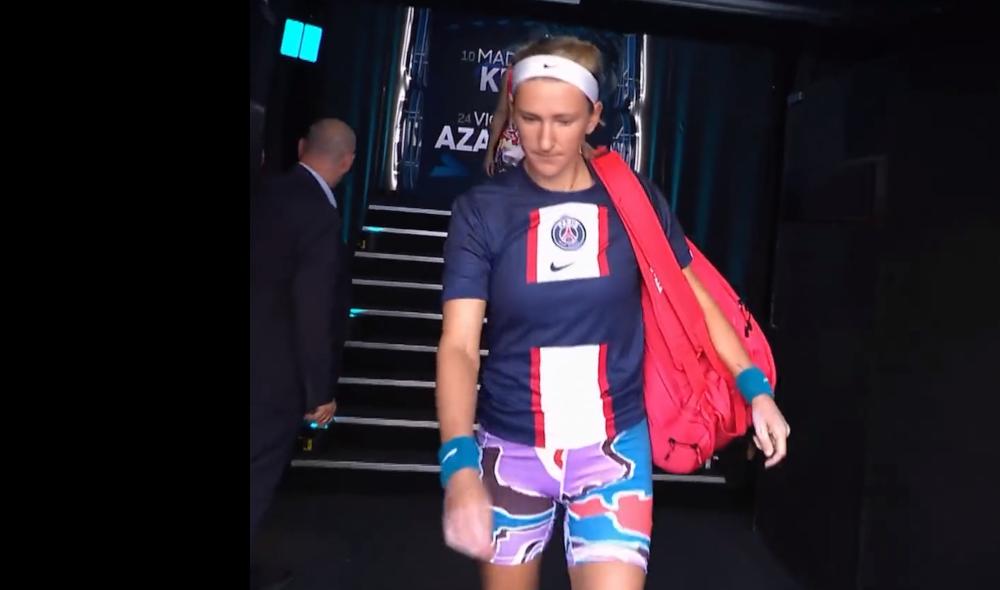 Azarenka grande fan du PSG depuis 2012