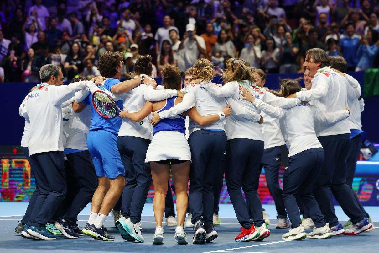 L’Italie conserve son titre en Billie Jean King Cup en battant les États-Unis en finale
