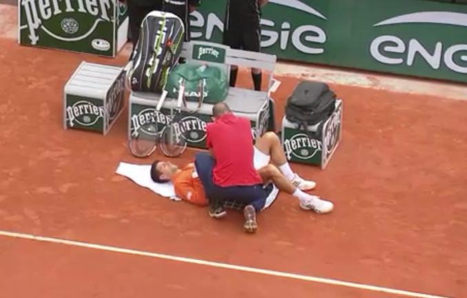 Petite alerte physique pour Djokovic