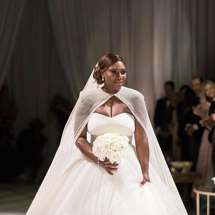 Serena Williams s’est mariée avec Alexis Ohanian ce jeudi à la Nouvelle-Orléans devant 250 convives, dont Venus Williams et Beyoncé.