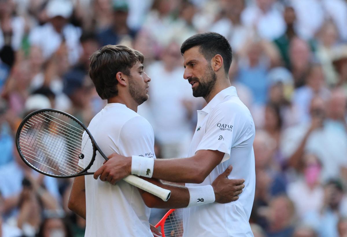 « Au filet, je lui ai dit de continuer comme ça », Djokovic se montre élogieux envers Cobolli
