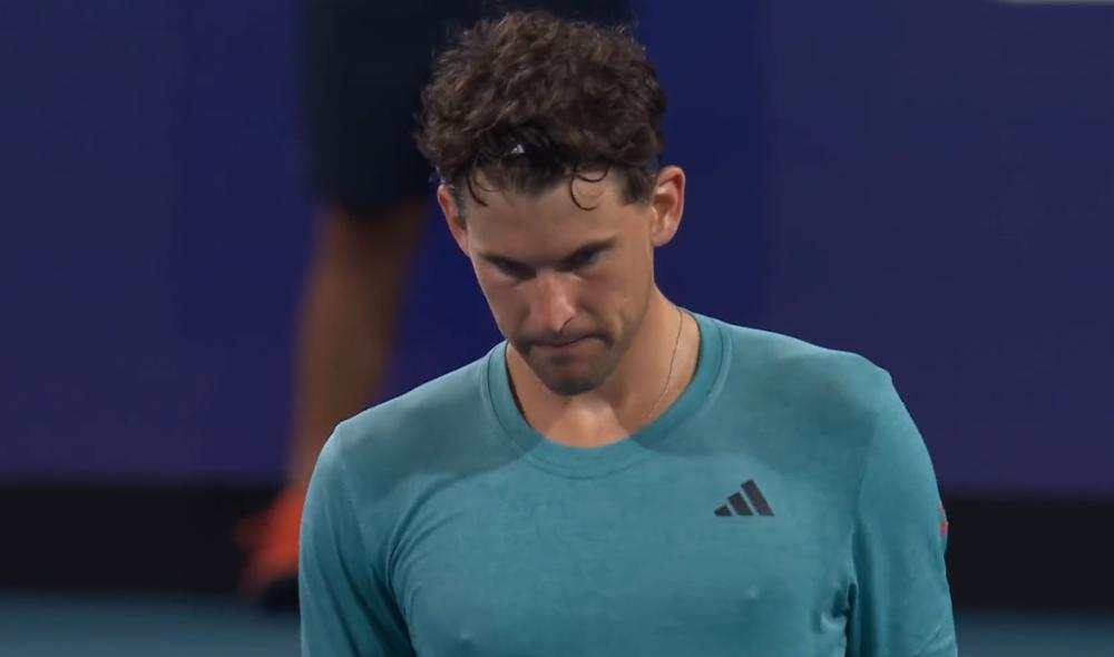 Thiem a souffert face à Sonego