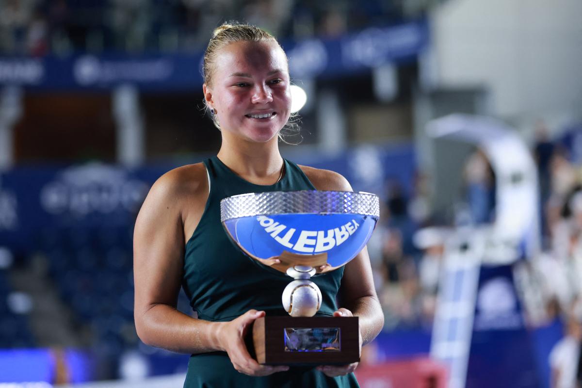 Premier titre de la saison pour Shnaider, sacrée au WTA 500 de Monterrey