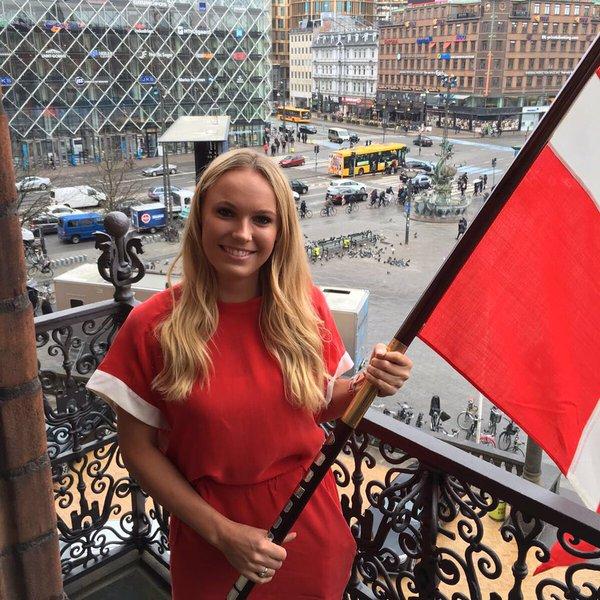 Wozniacki vient d'être désignée comme le porte-drapeau de son pays, le Danemark, pour la cérémonie d'ouverture des Jeux Olympiques de Rio.