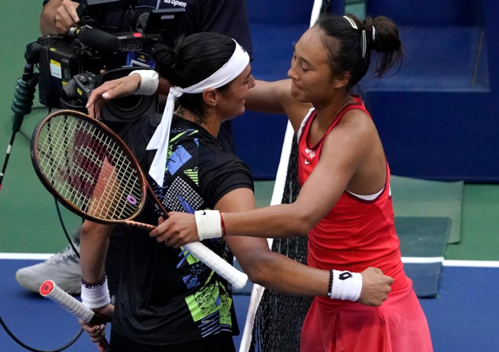 Jabeur s'écroule face à Zheng à l'US Open.