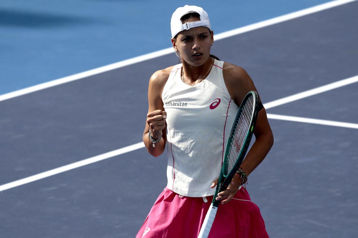 « Le match était très équilibré dans les deux sets », constate Arango après son succès contre Jacquemot