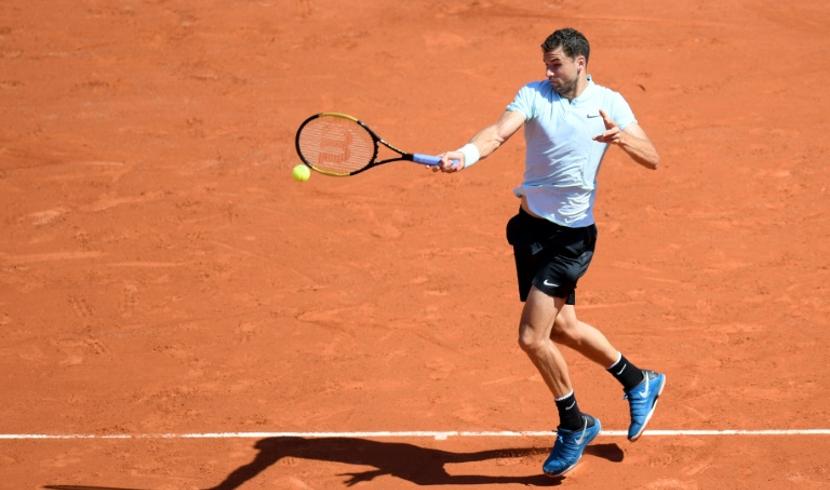 Dimitrov a souffert 