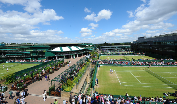 Début des matchs du jour à Wimbledon