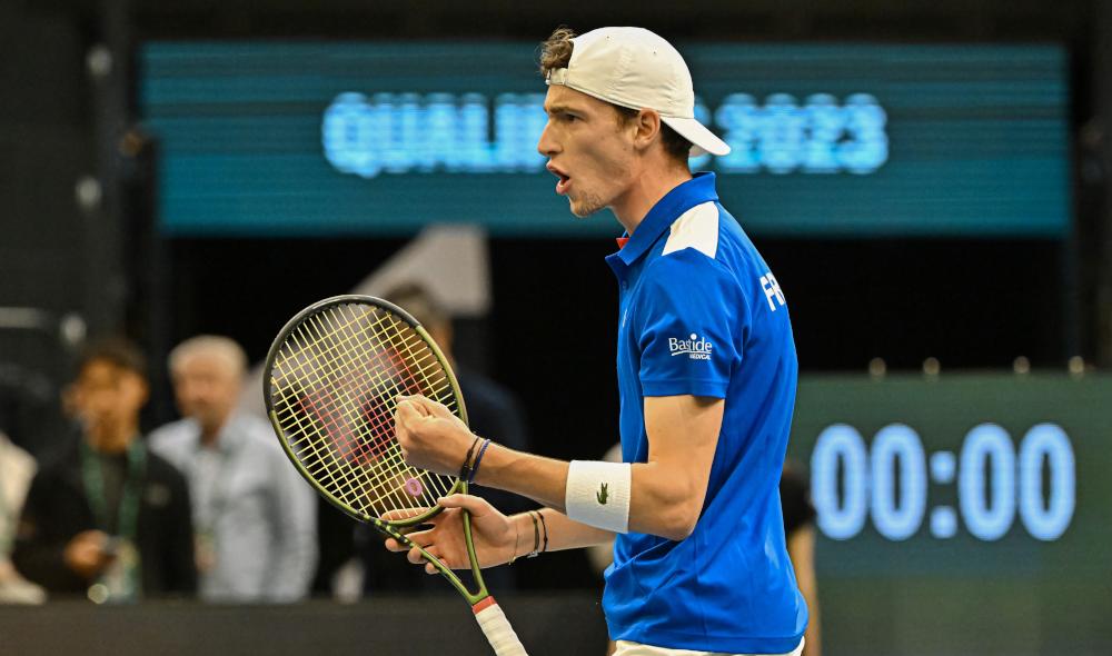 Humbert relance la France face à la Hongrie en Coupe Davis 