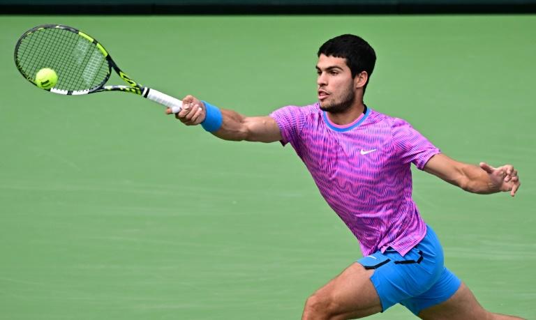 Alcaraz a pris ses repères en compagnie de Tsitsipas à Miami