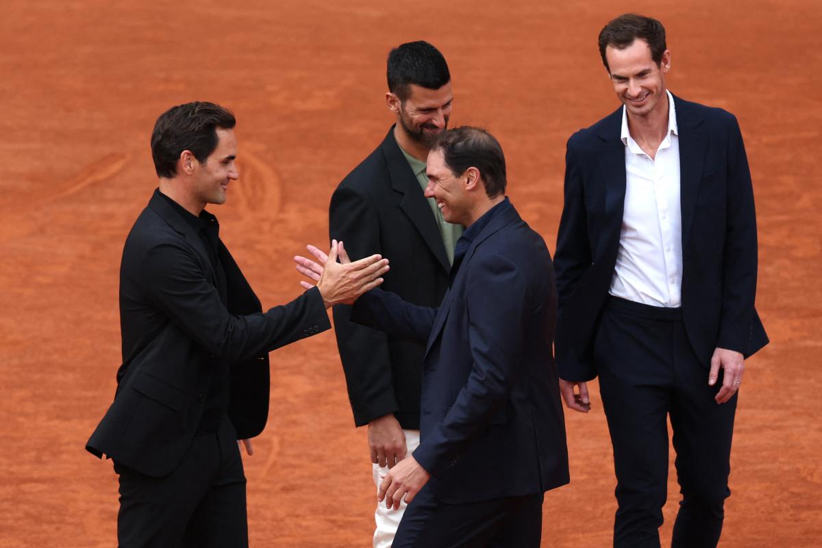 « Ce sera plus facile de se rencontrer sur un terrain de golf que sur un court de tennis », Federer évoque le Big 4