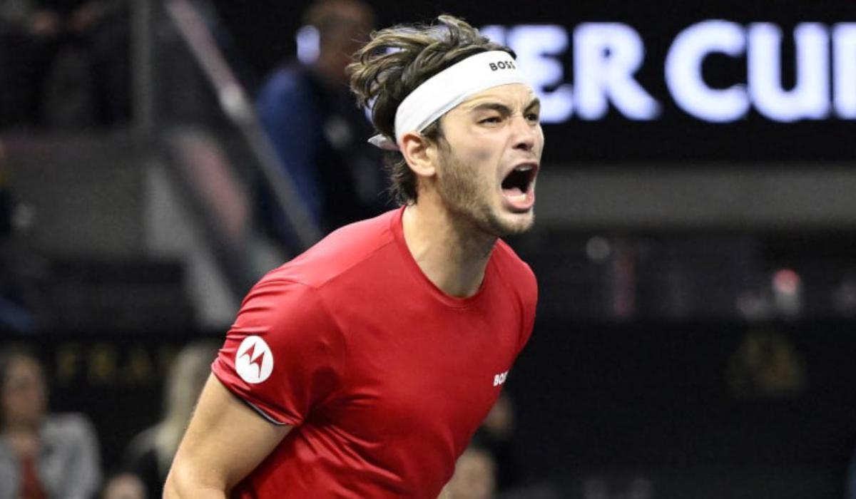 Vidéo - La célébration au champagne de la Team World après leur titre en Laver Cup