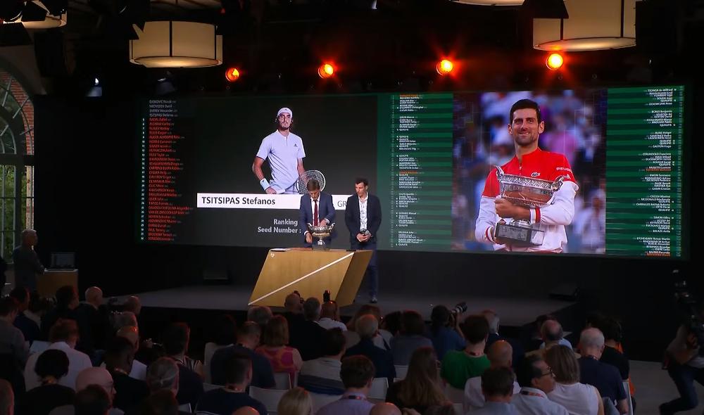Djokovic et Nadal dans la même partie de tableau à Roland Garros 