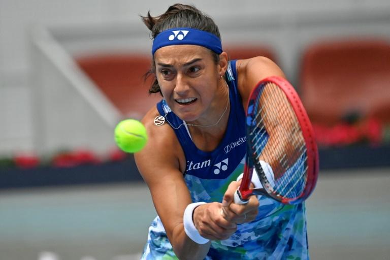 Garcia dans le groupe Camelia du WTA Elite Trophy.