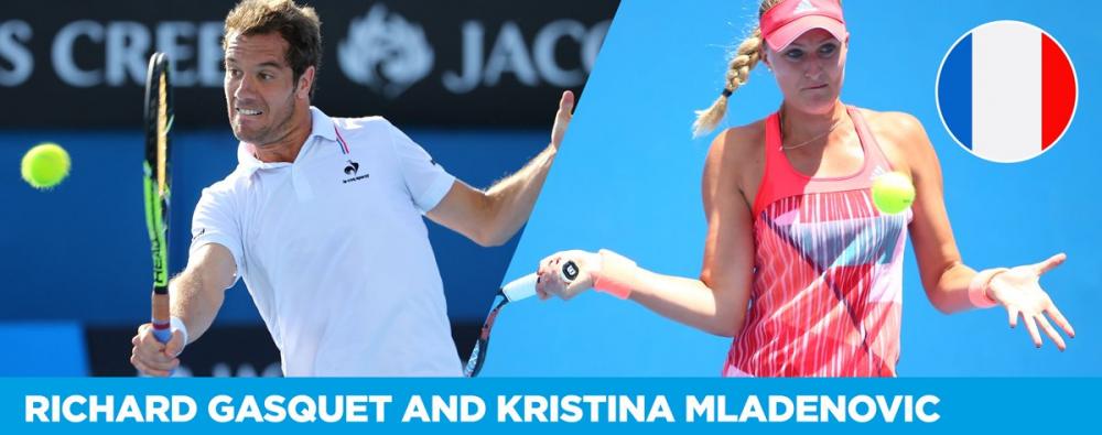 Gasquet et Mladenovic représenteront la France à la Hopman Cup 2017