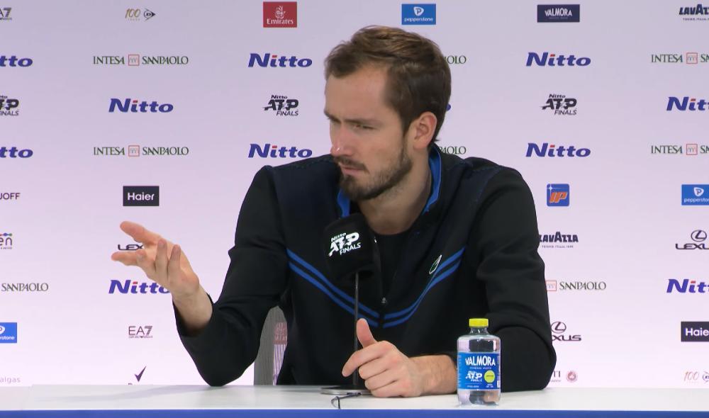 Medvedev: The energy, when you know you're already qualified and you still have one match to play, is not the same
