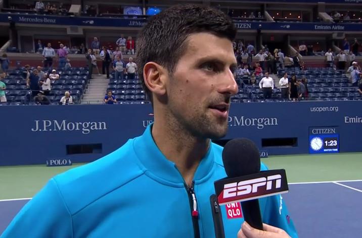 Djokovic : Je n'ai jamais vécu un Grand Chelem comme ça