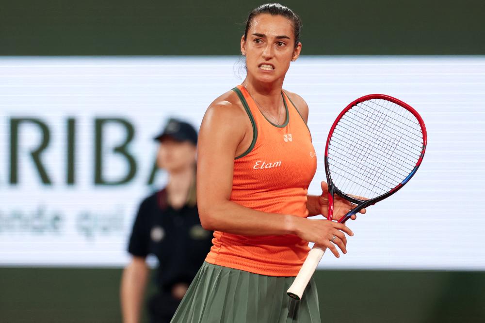 Vidéo - L’émotion de Garcia avant son match contre Pera à Roland-Garros