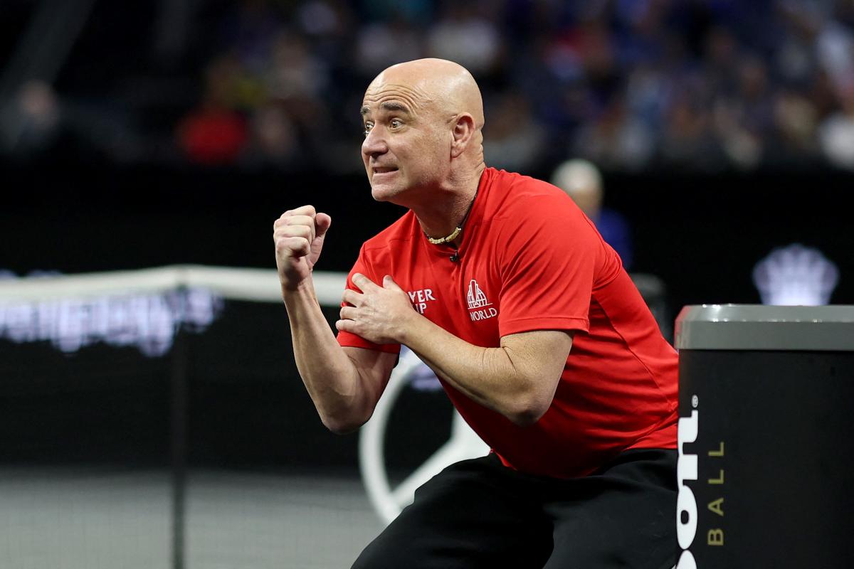 « L’une des semaines les plus mémorables de ma vie » : Agassi ému après la Laver Cup