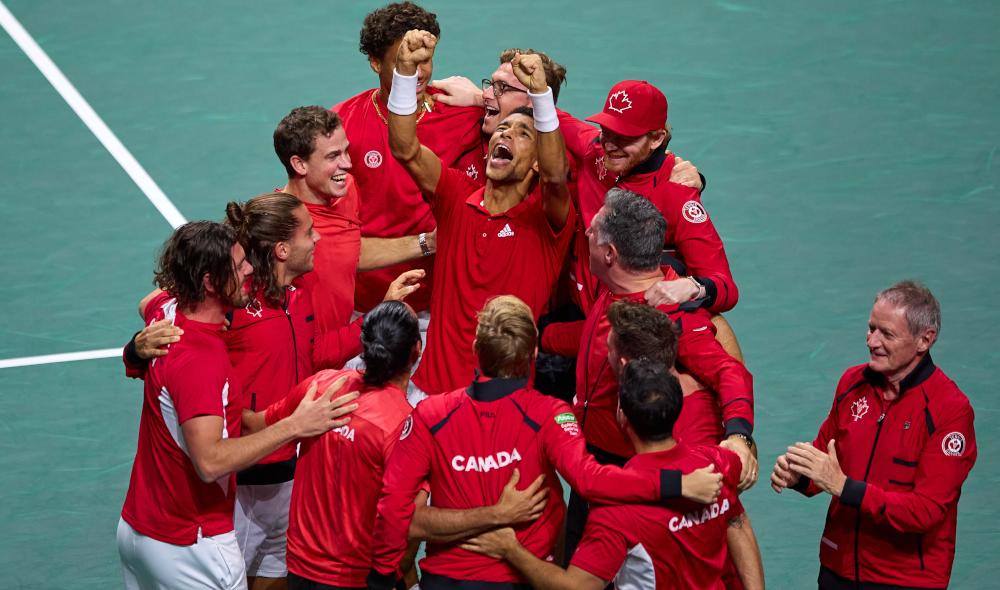 Canada wins its first Davis Cup