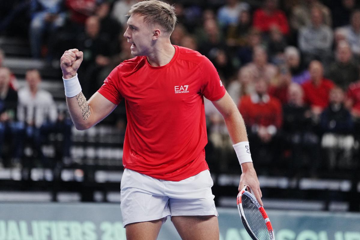Coupe Davis : sans Djokovic, la Serbie prend les devants face au Danemark de Rune