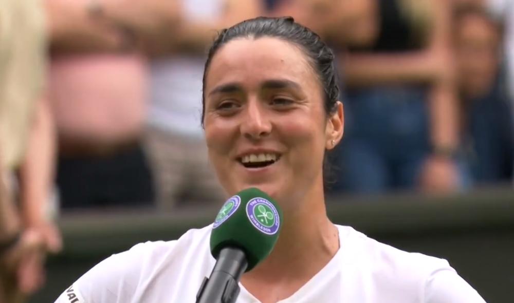 Jabeur : Je souhaiterais qu'on échange ma victoire d'aujourd'hui (sur Rybakina) contre ma défaite de l'an dernier en finale, si je peux (rires)