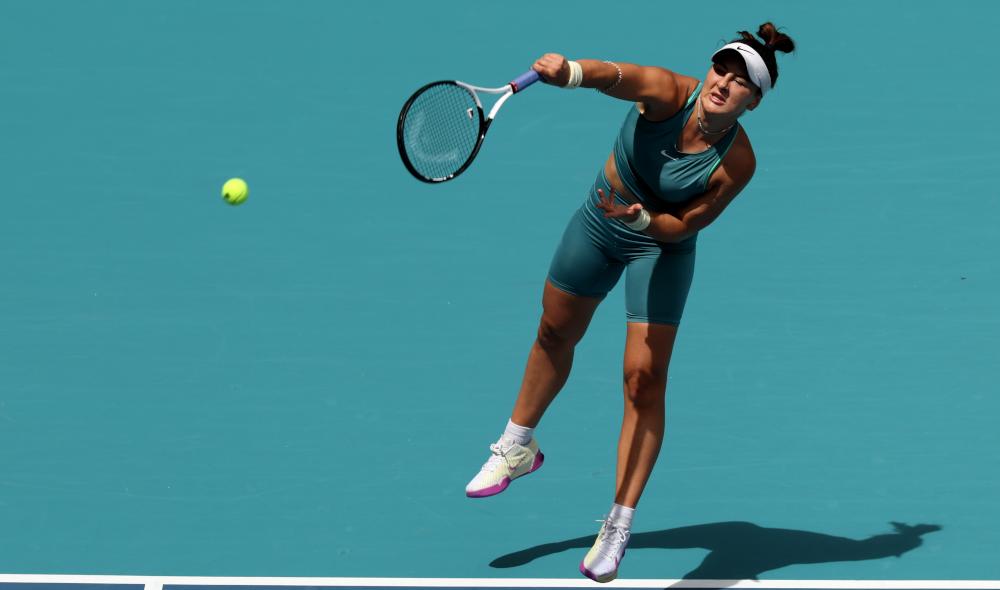 Andreescu s'offre Sakkari à Miami 