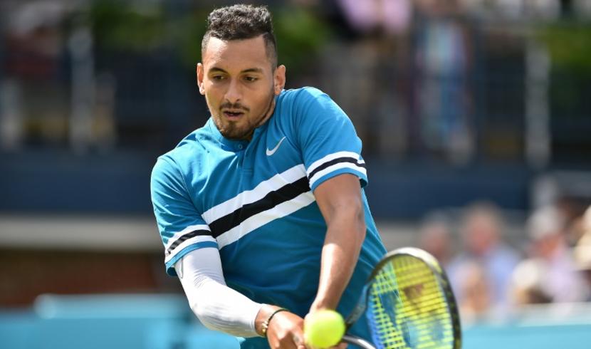 Kyrgios descend Lopez de son trône au Queen's