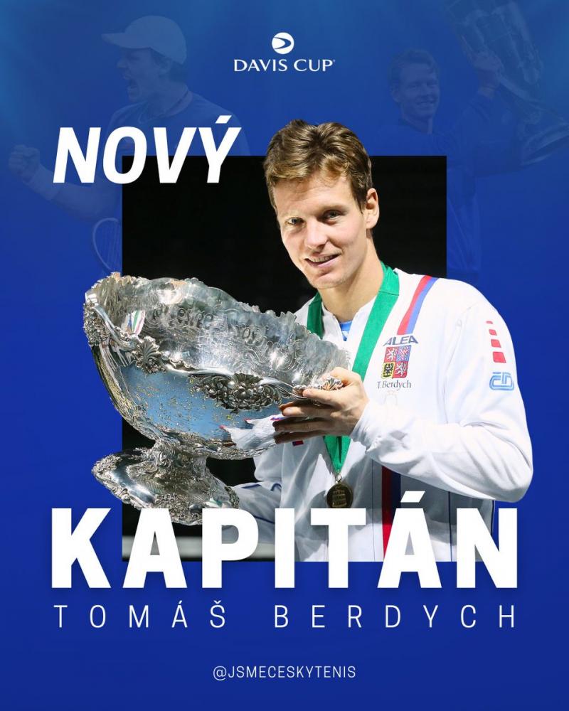 Berdych prend la tête de l'équipe Tchèque de Coupe Davis ! 
