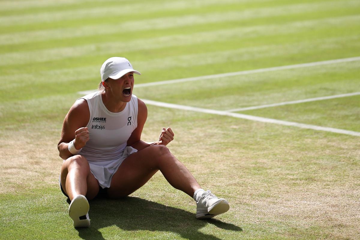 Sur un score de 6-0, 6-0, Swiatek terrasse Anisimova et remporte son premier Wimbledon
