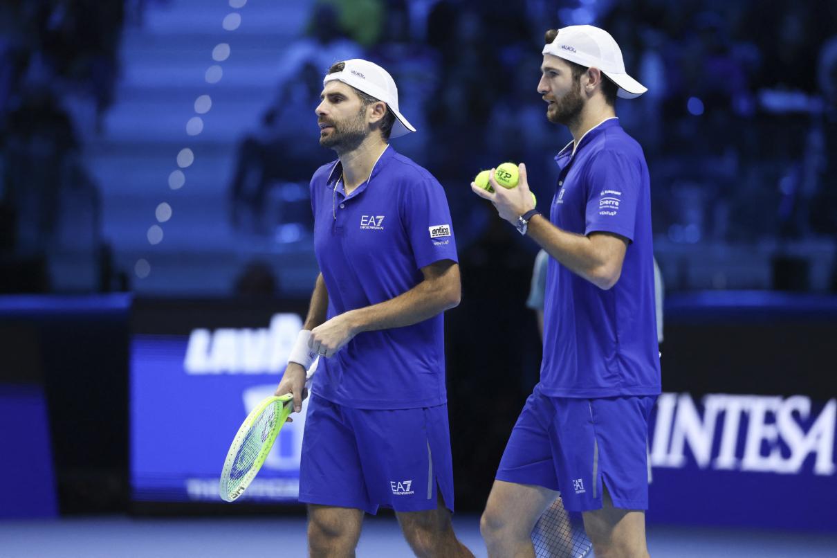 « Ça ne change pas la trajectoire, mais la balle frôle le t-shirt », le point surréaliste perdu par Bolelli et Vavassori au Masters