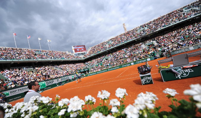 Le début des matchs est programmé vers 11h10 à Roland Garros