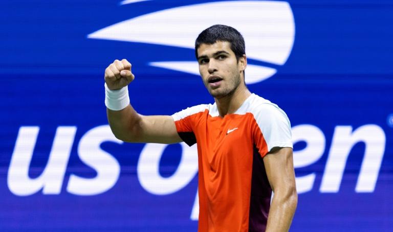 1er set Alcaraz face à Ruud 