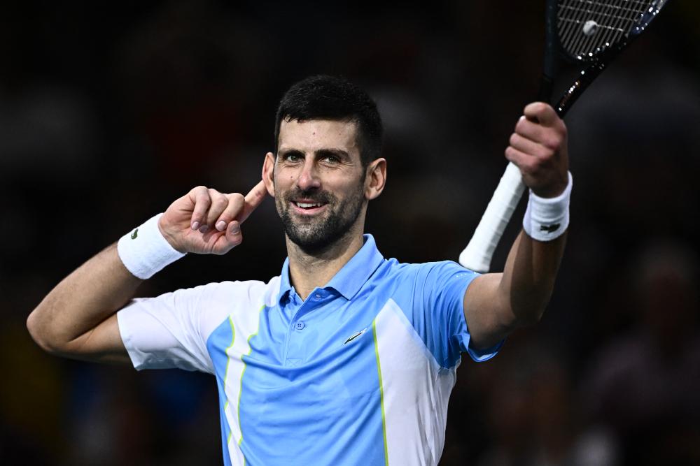 Djokovic overcomes Rublev to join Dimitrov in Paris final!