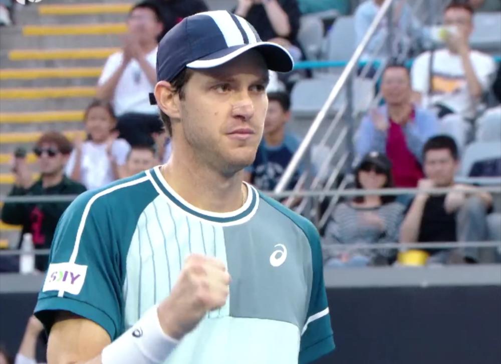 Jarry's phenomenal match point against Tsitsipas!