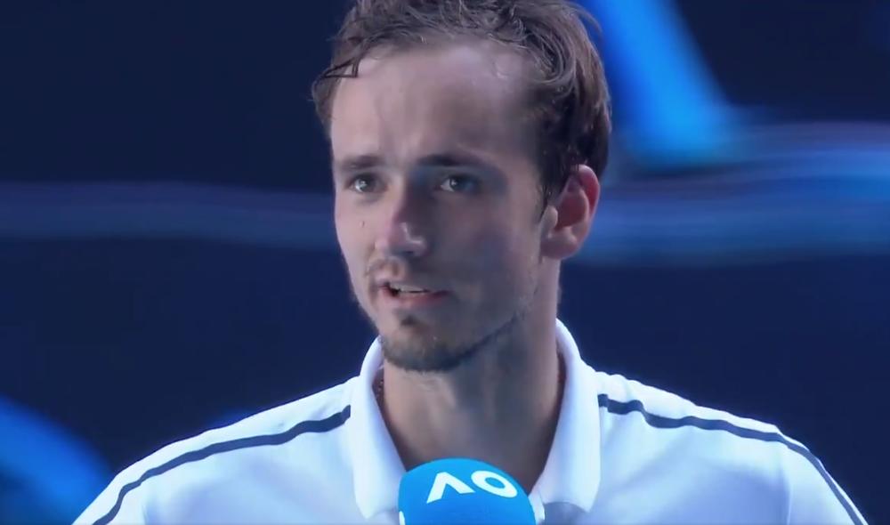 Medvedev: I was a little bit scared when Stefanos came back in 3rd set