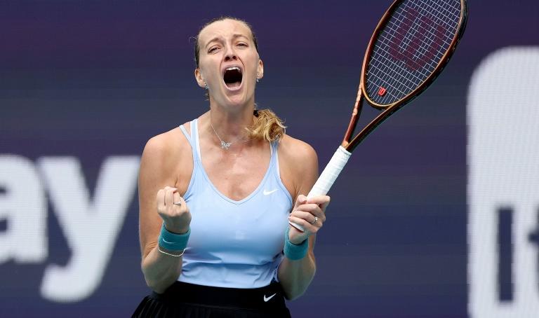 Kvitova rejoint Rybakina en finale à Miami 