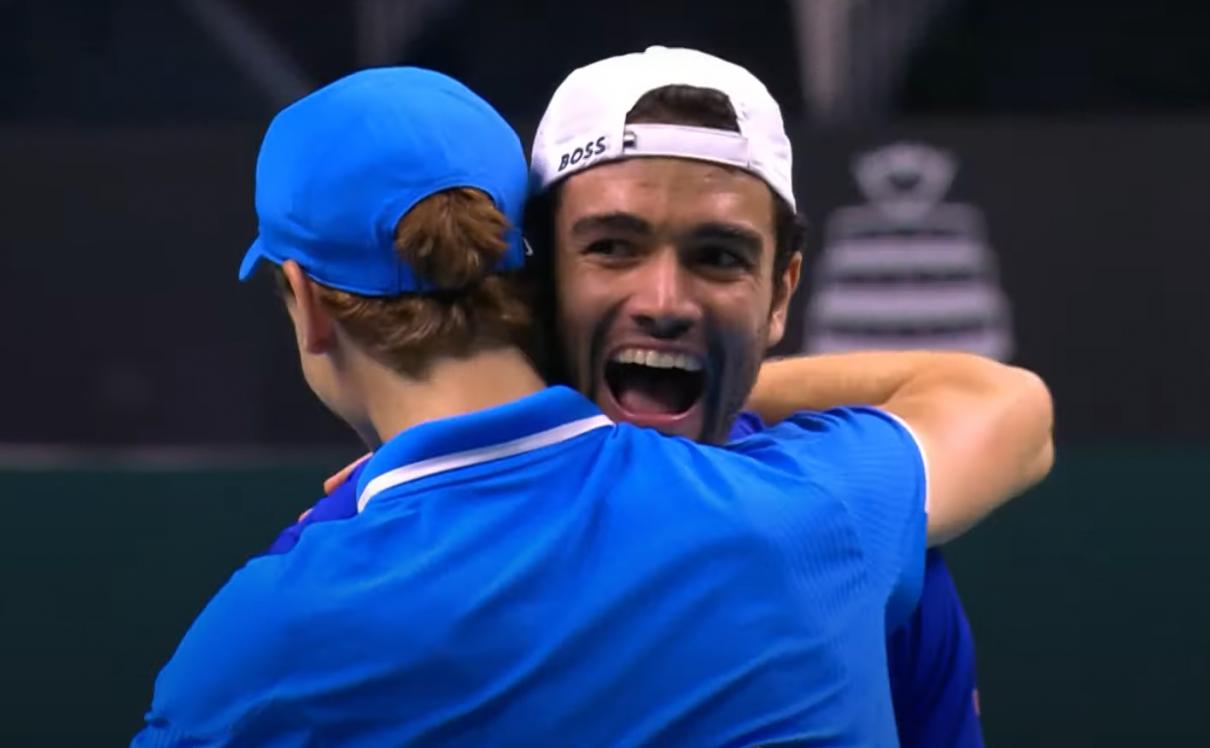 Sinner, vainqueur en double avec Berrettini : « Matteo a joué d’une manière incroyable »