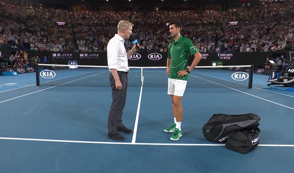 Djokovic : Roger joue agressif, met une pression constante