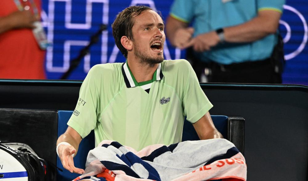 Insolite - Medvedev fait ses adieux à l’arbitre contre qui il s'était emporté lors de l'Open d'Australie 2022